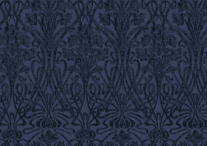 Tiverton, Indigo - Roman Blind - Image 7